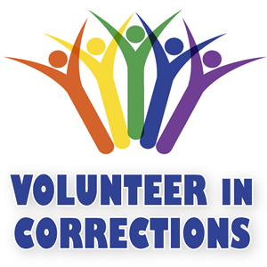 image that says Volunteer in Corrections