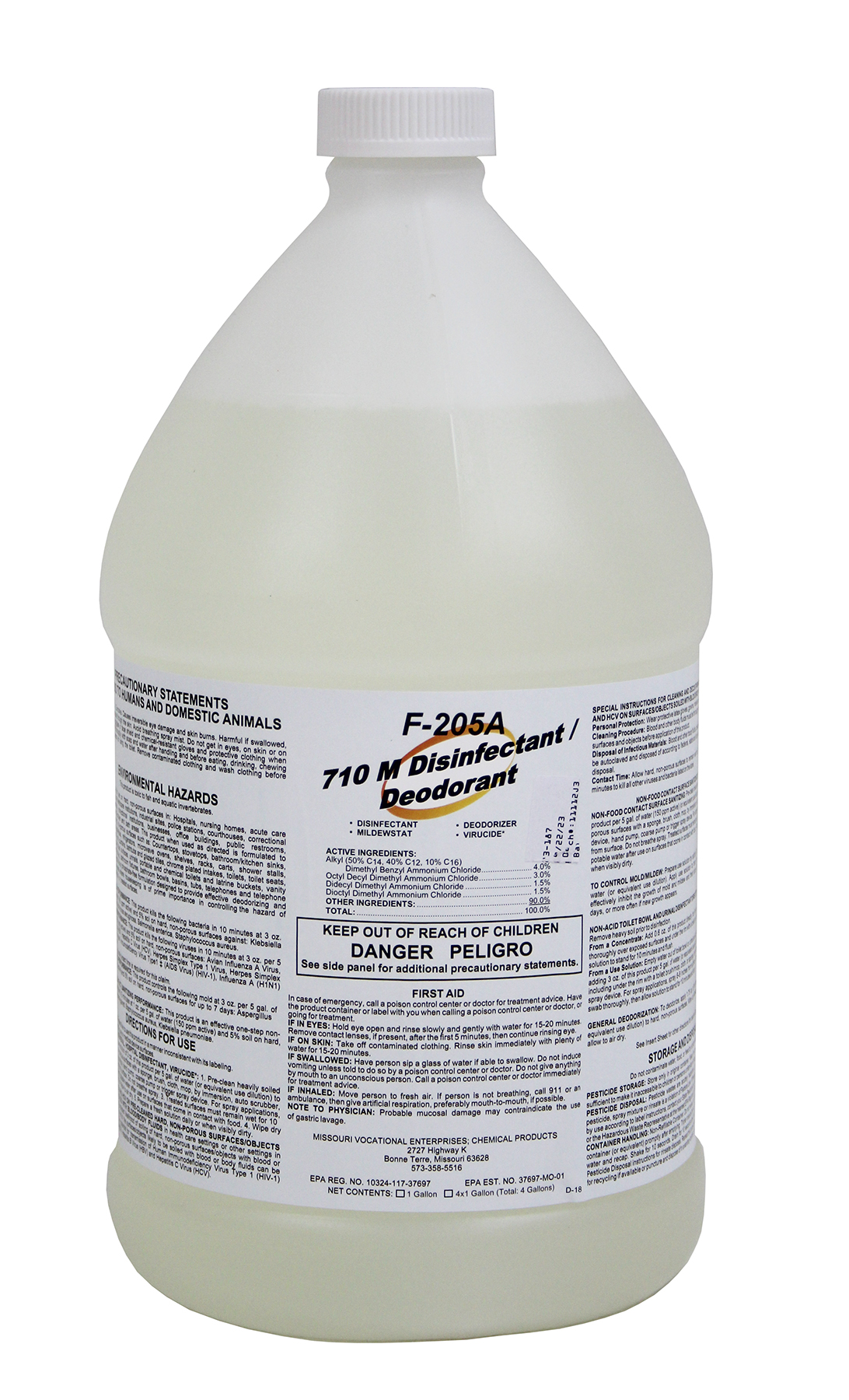 710M Disinfectant and Sanitizer