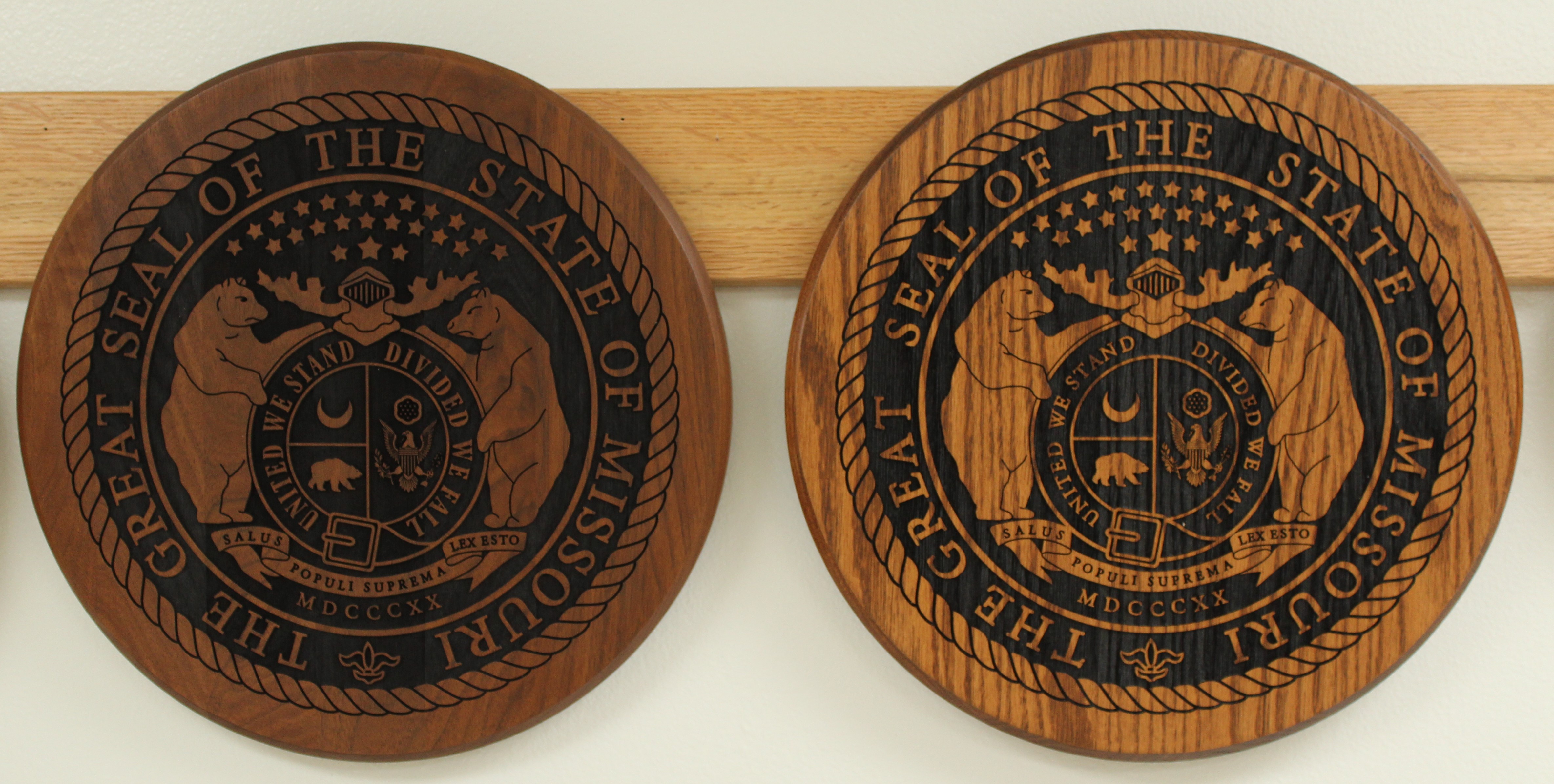 14″ Round State Seal