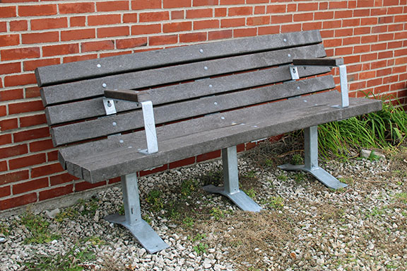 Galvanized Bench