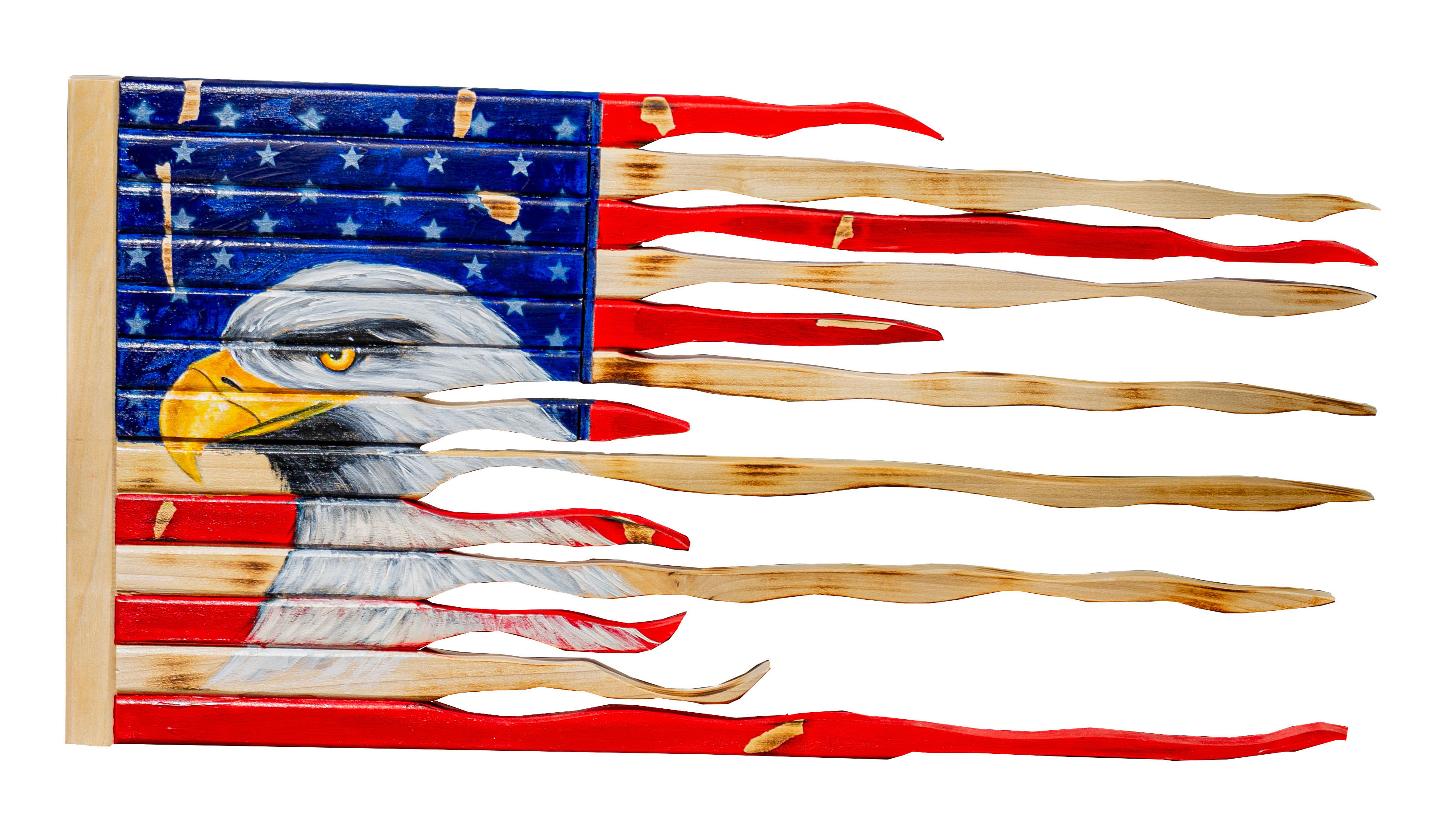 Tattered American Flag