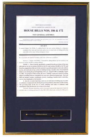 House or Senate Bill