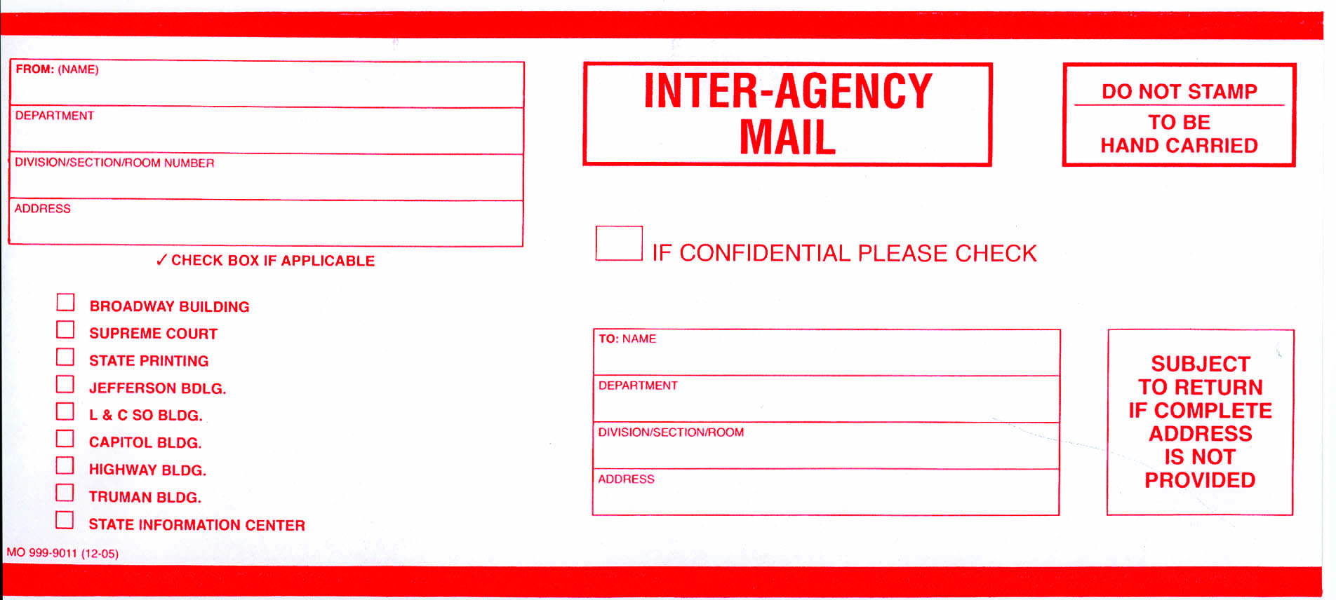 Inter-Agency Mail